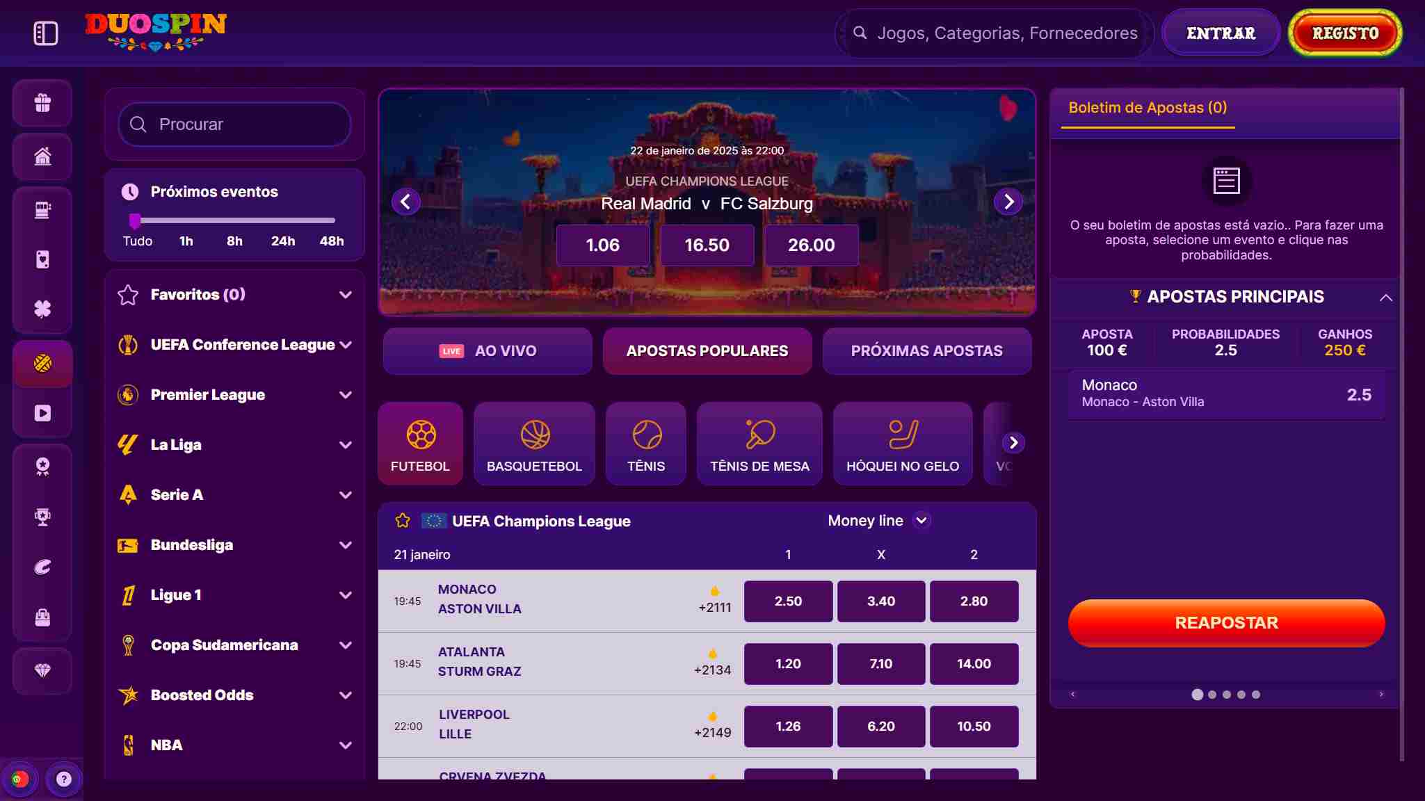 mega ganho jogo
